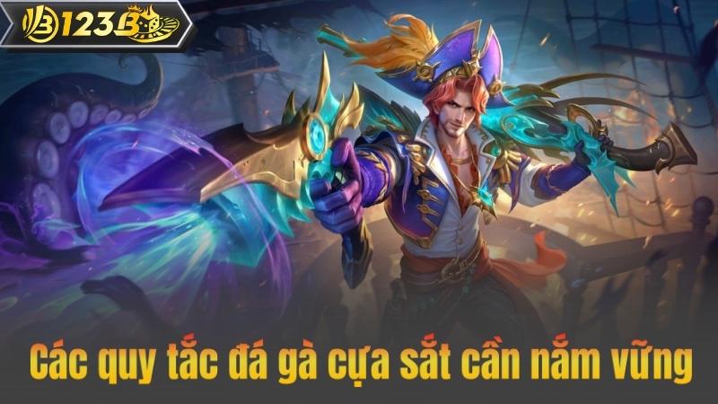 Các quy tắc đá gà cựa sắt cần nắm vững