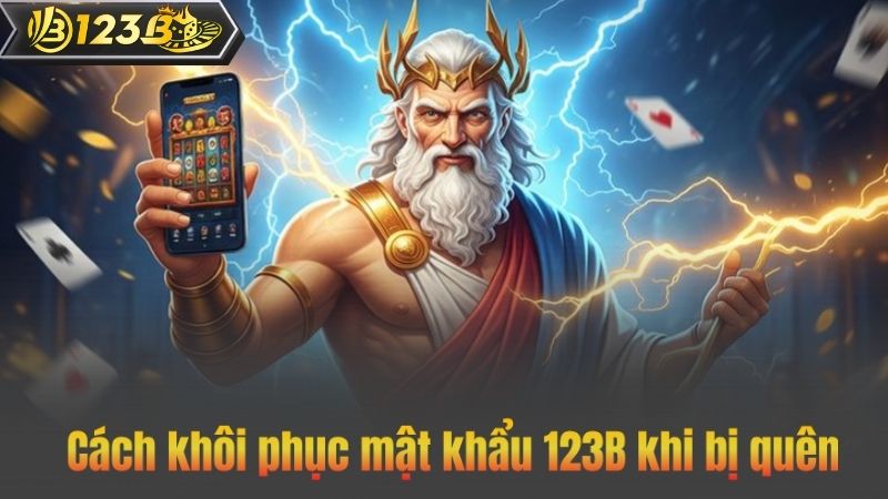 Cách khôi phục mật khẩu 123B khi bị quên