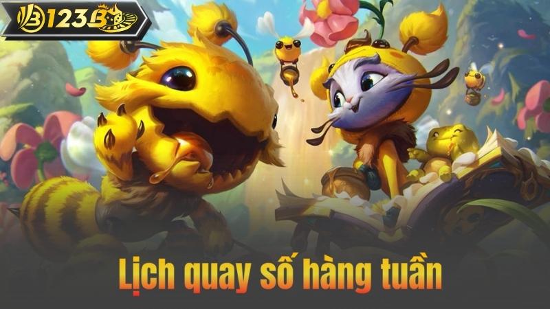 Lịch quay số hàng tuần